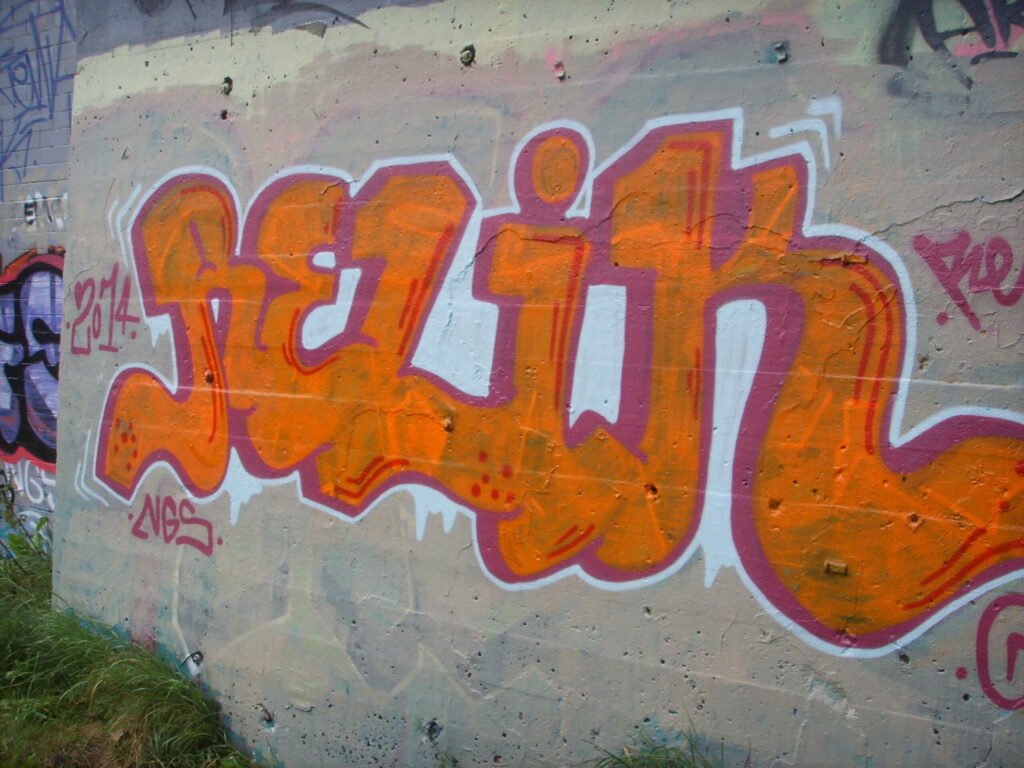 Graffiti Wall Art 2 - Photo by Joshua Jaikens